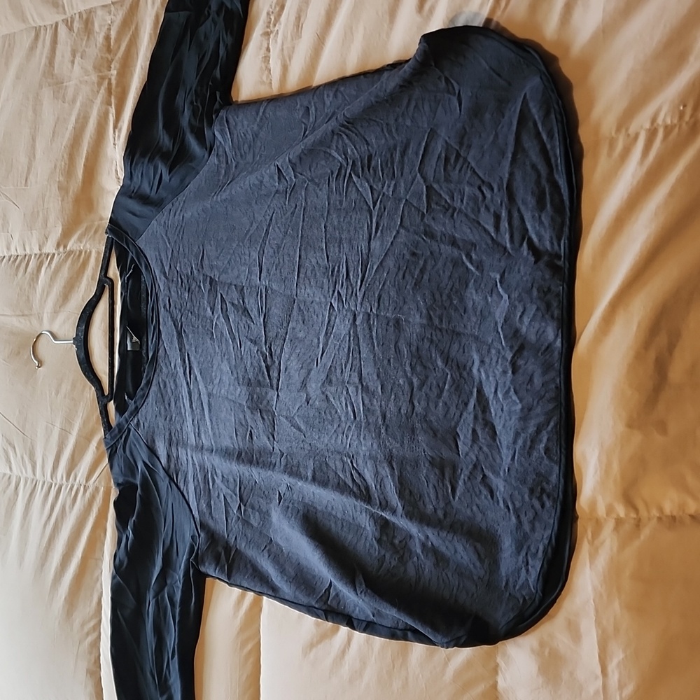 Black Long Sleeve Top